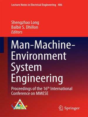 cover image of Man-Machine-Environment System Engineering